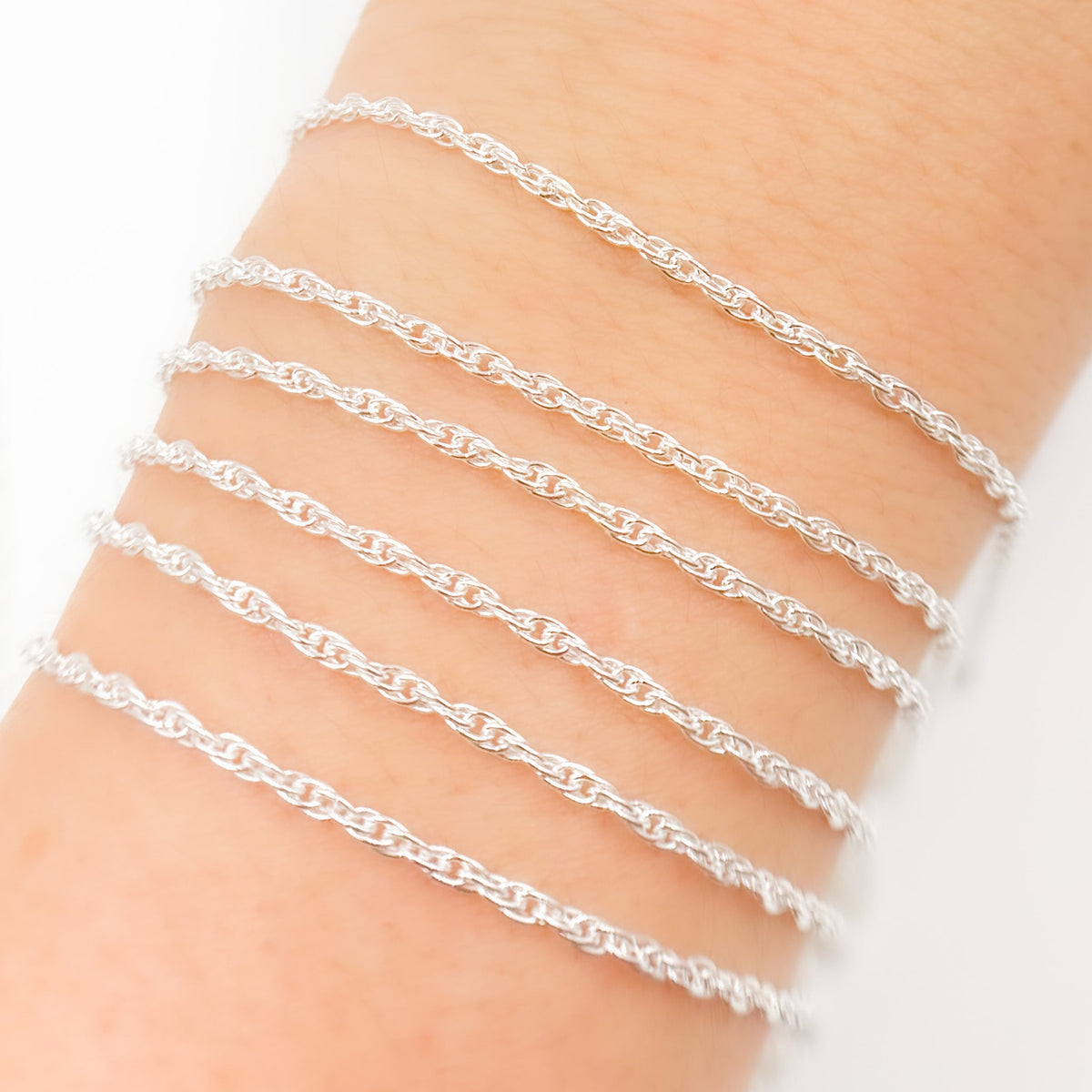 015RSS. Sterling Silver Rope Chain