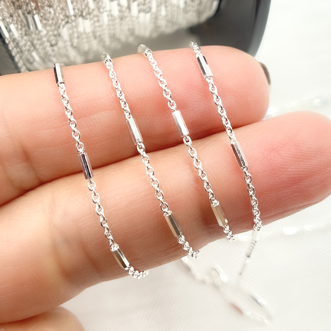 Z9SS. Sterling Silver Satellite Chain