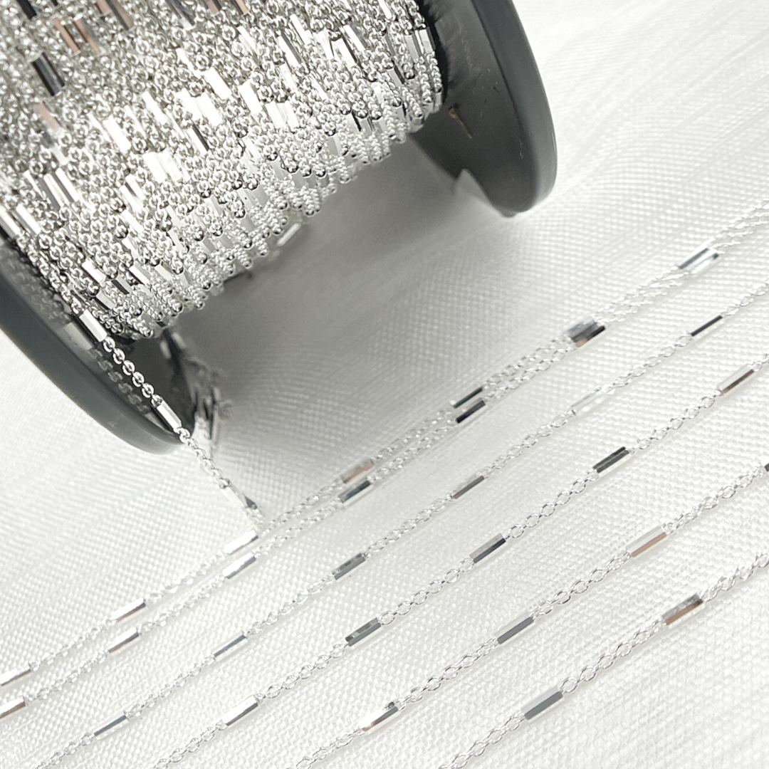 Z9SS. Sterling Silver Satellite Chain
