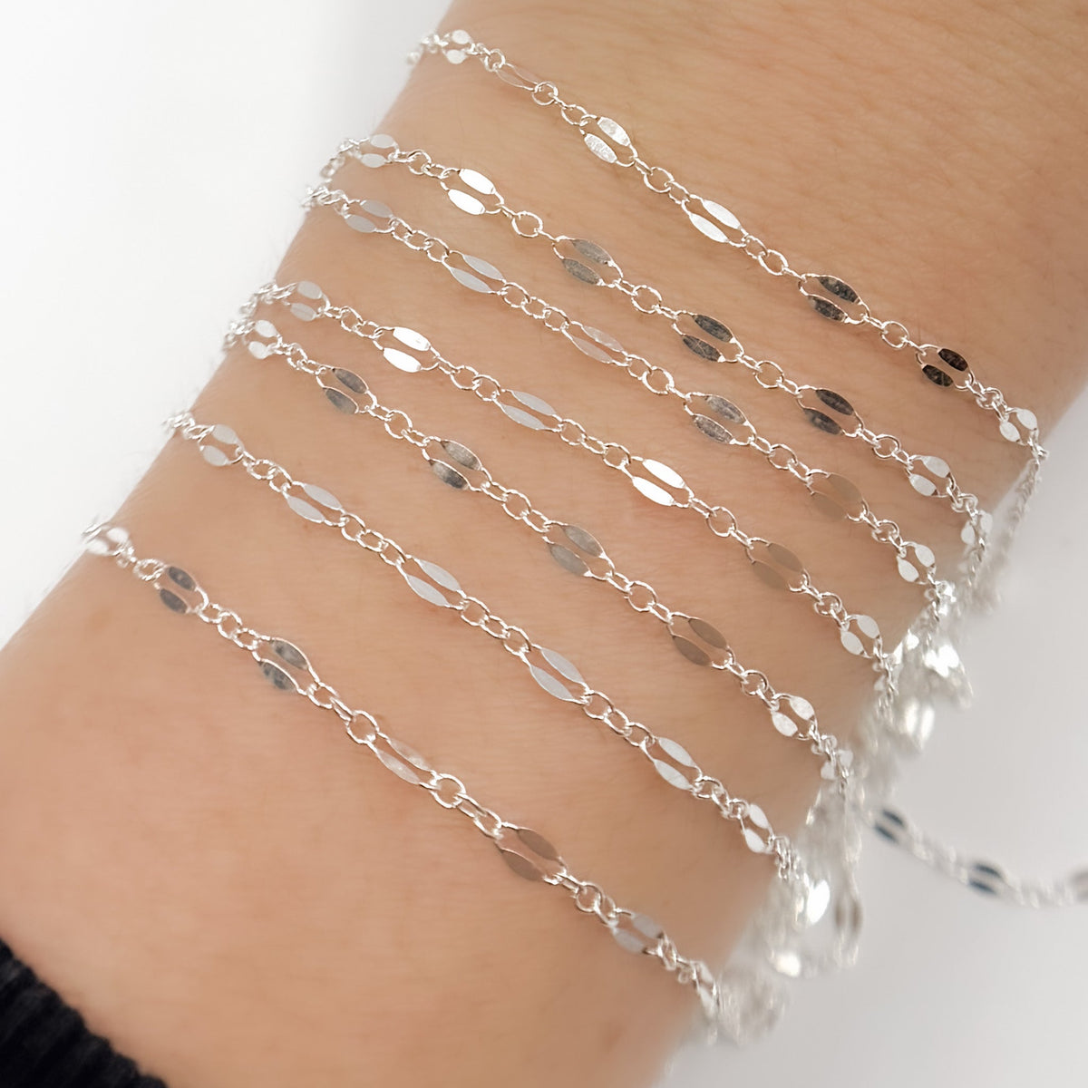 1175SS. Sterling Silver Marina Chain