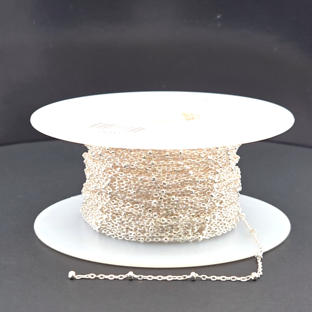 1104SS. Sterling Silver Satellite Chain