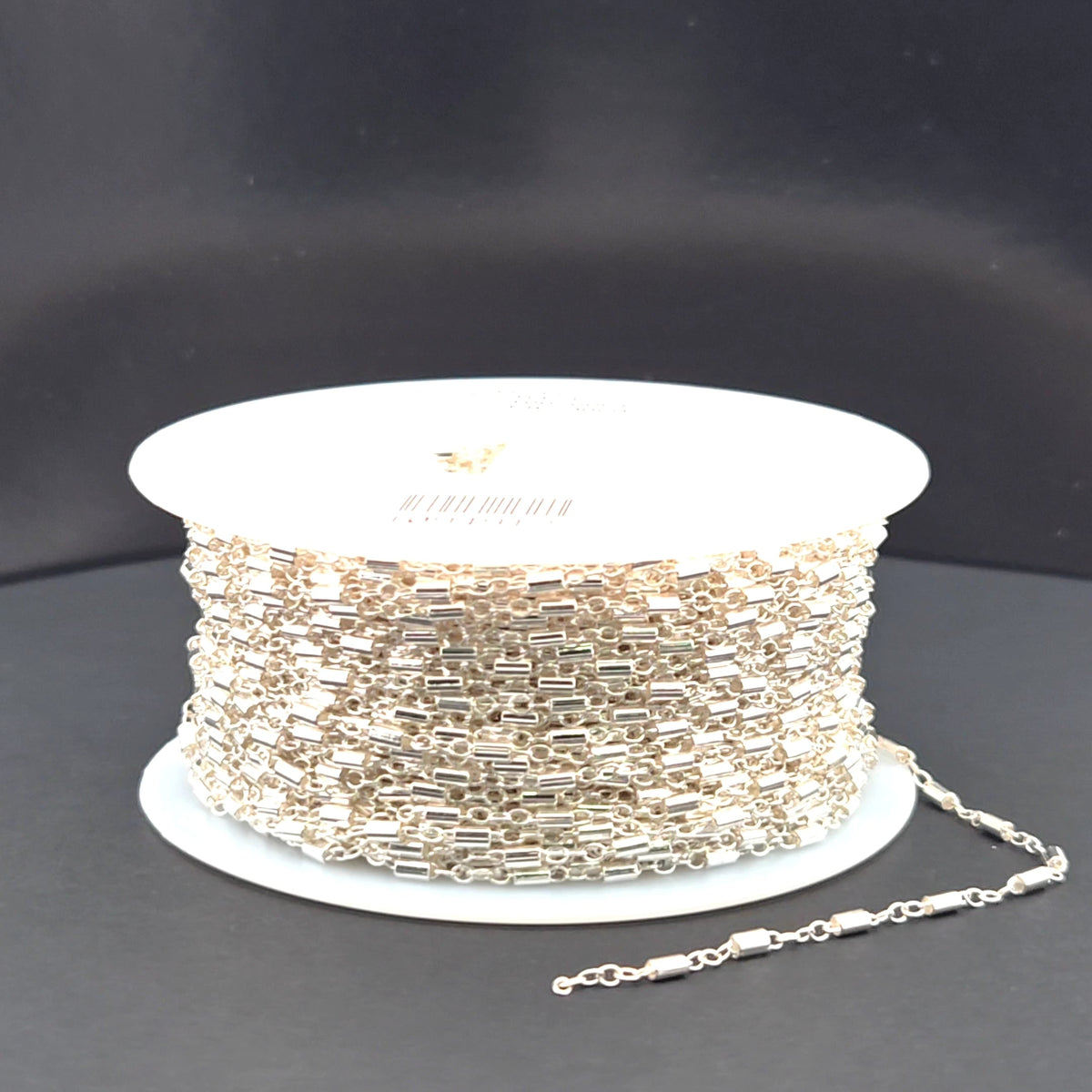 1121SS. Sterling Silver Satellite Bar Link Chain